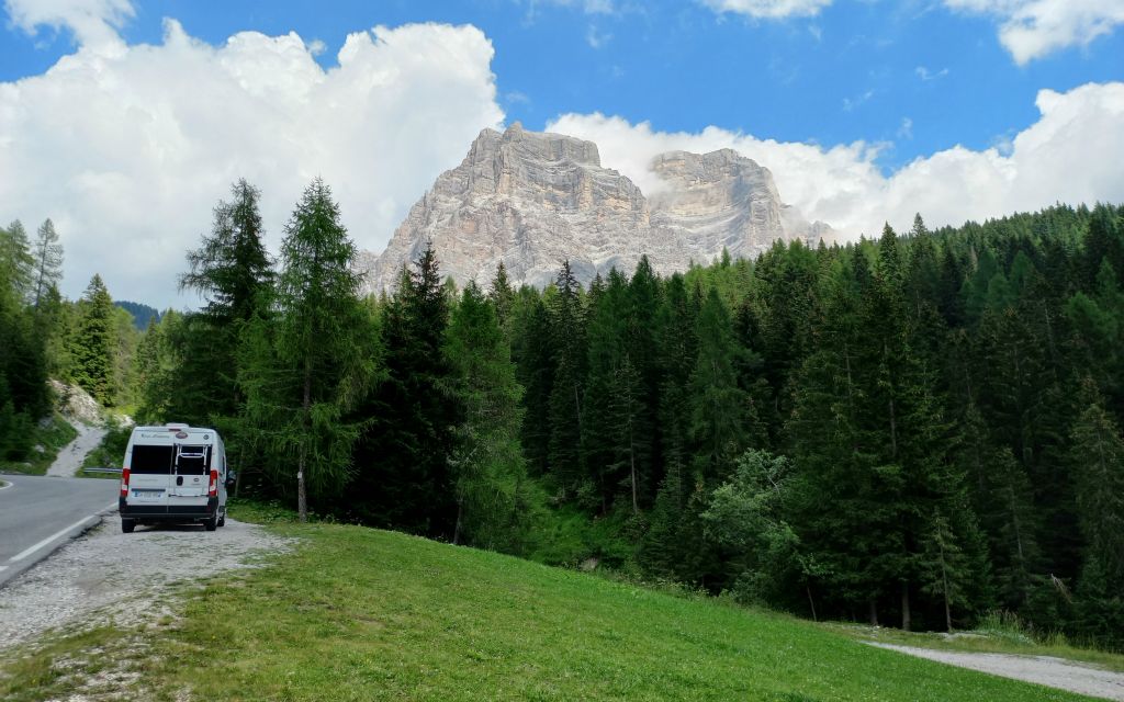 Vue sur la Civetta