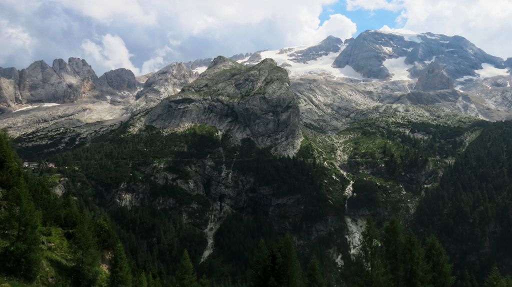 Vue sur la Marmolada