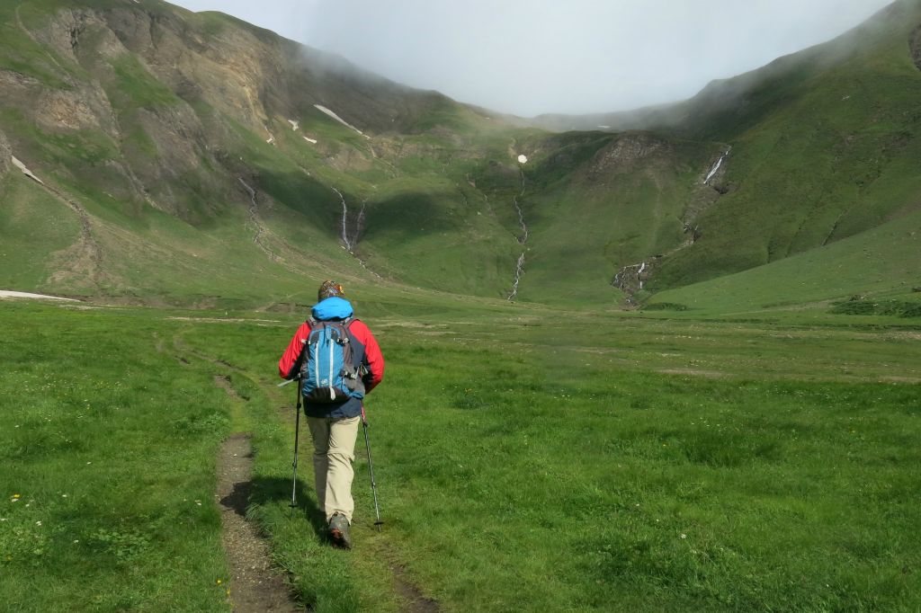 Dans la vallée Del Gries