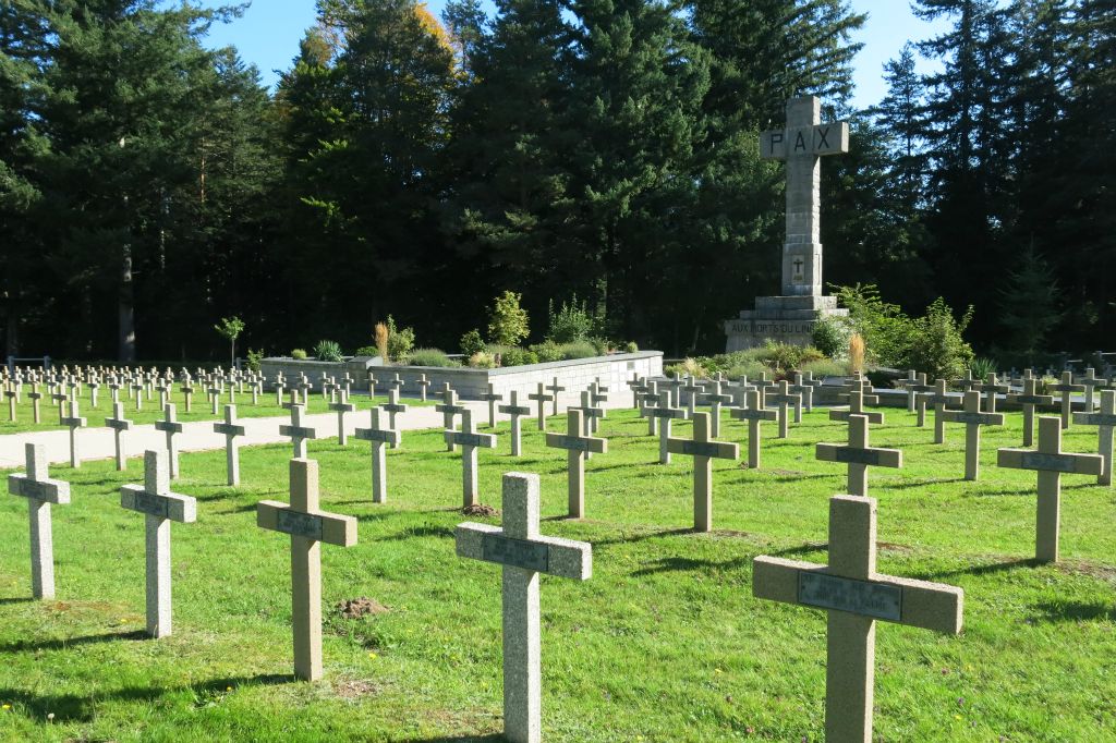 La nécropole du Wettstein : cimetière militaire français dit cimetière des chasseurs