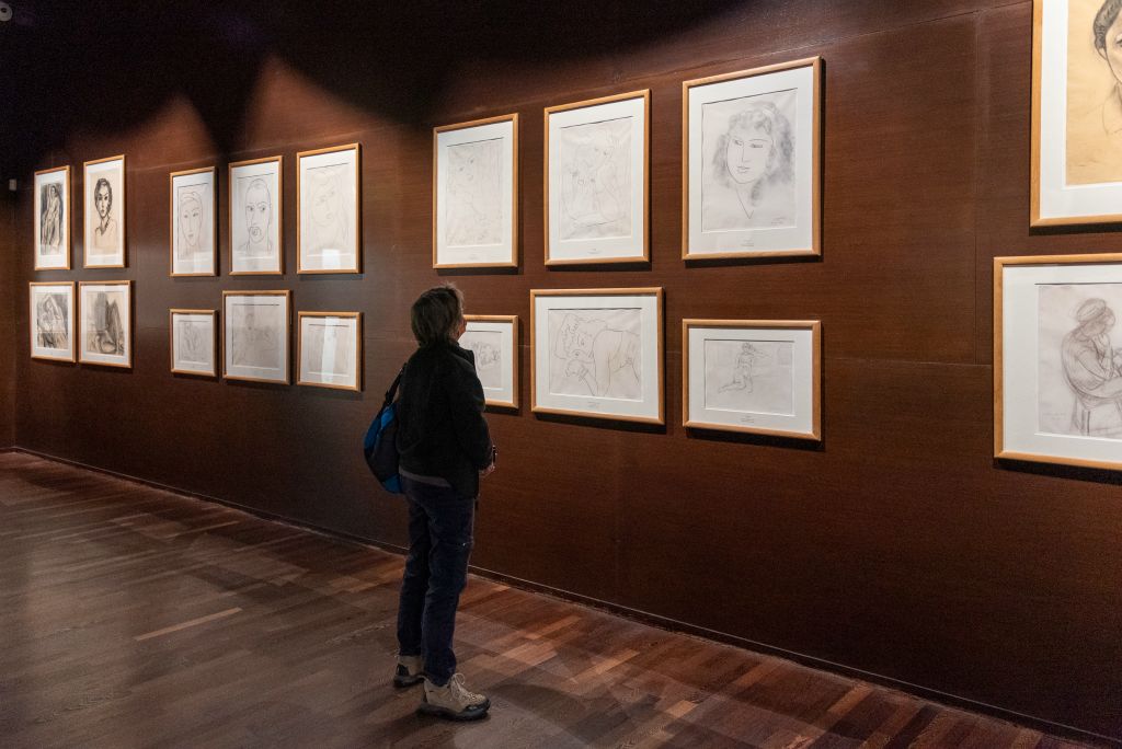 Salle de dessins de Matisse