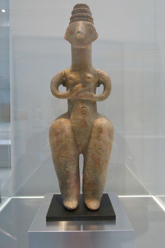 Statue en terre cuite d'environ 800 ans avant JC (Iran actuel)