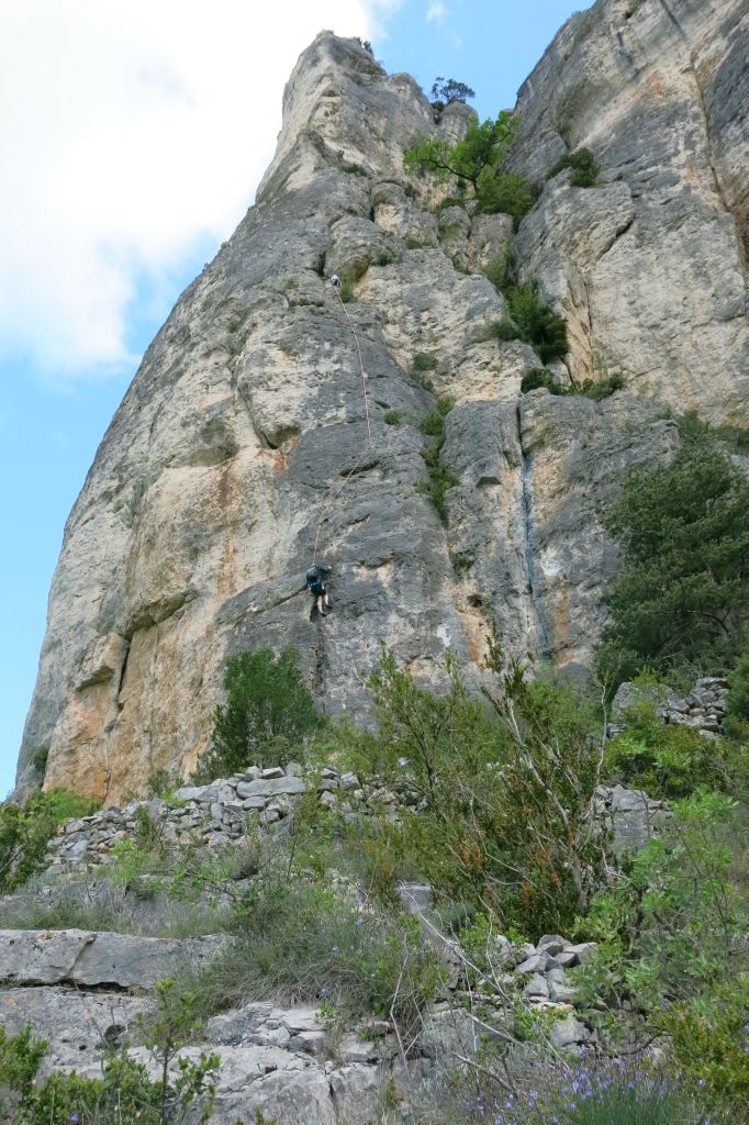 Les Gorges de la Jonte sont très prisées des grimpeurs