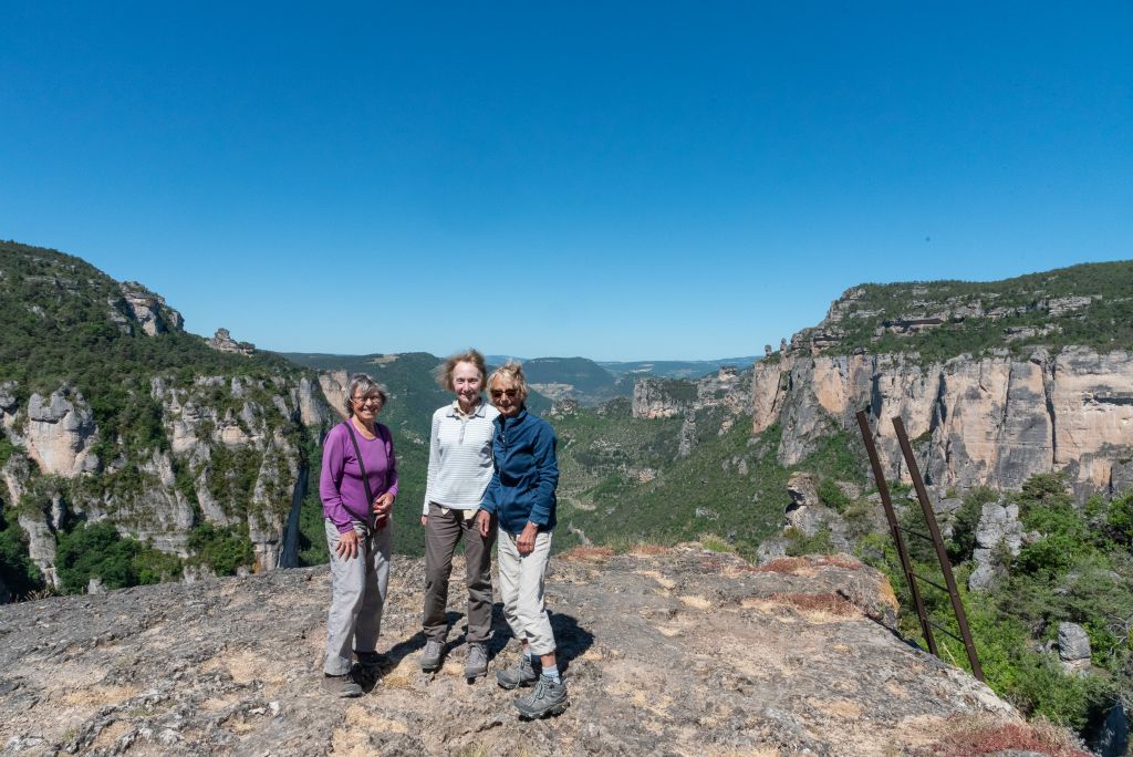 C'est un vrai belvédère pour admirer les Gorges de la Jonte