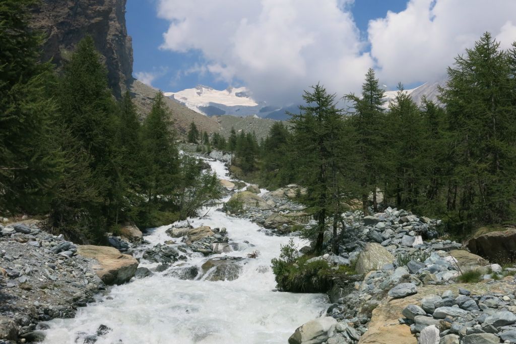 A la descente, depuis le pont sur le torrent di Verra