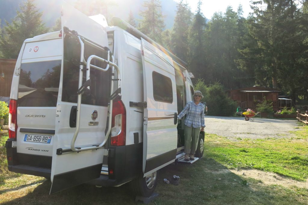 Camp à Corbet, un peu plus bas que St-Jacques