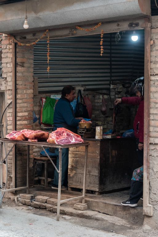 En allant vers Durbar Square