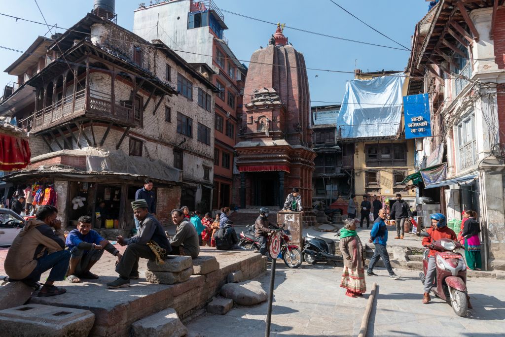 Après être ressortis de Durbar Square