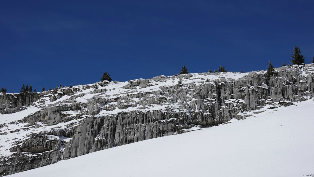 Les falaises "griffes d'ours"