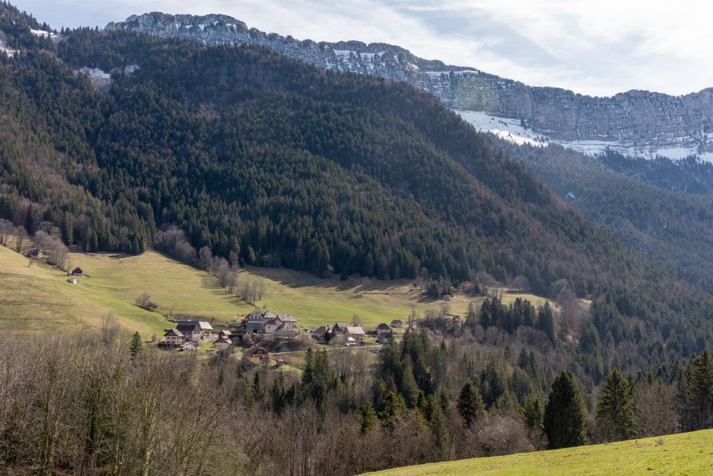 Vue sur les Vassaux et les Cloîtres