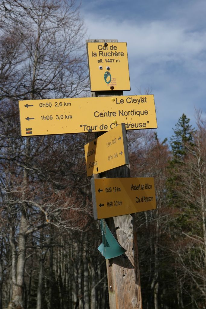 Arrivée au Col de la Ruchère