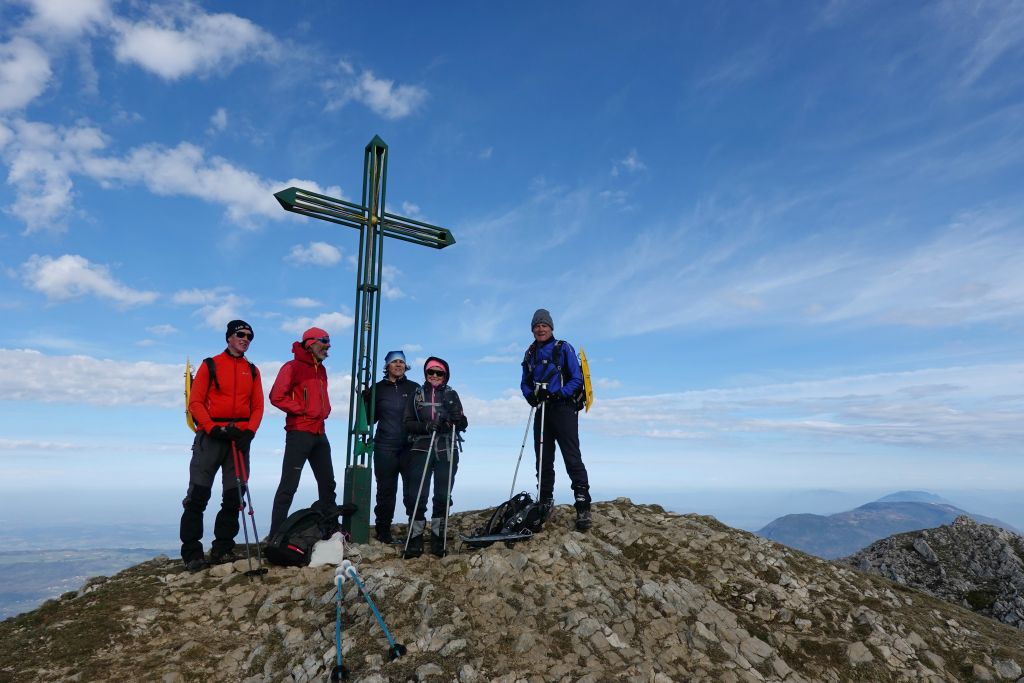 Au sommet du Petit Som (1772m)