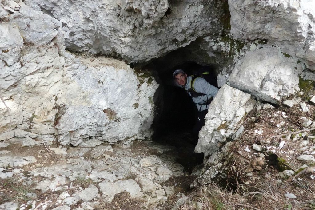 Entrée d'une ancienne mine de fer