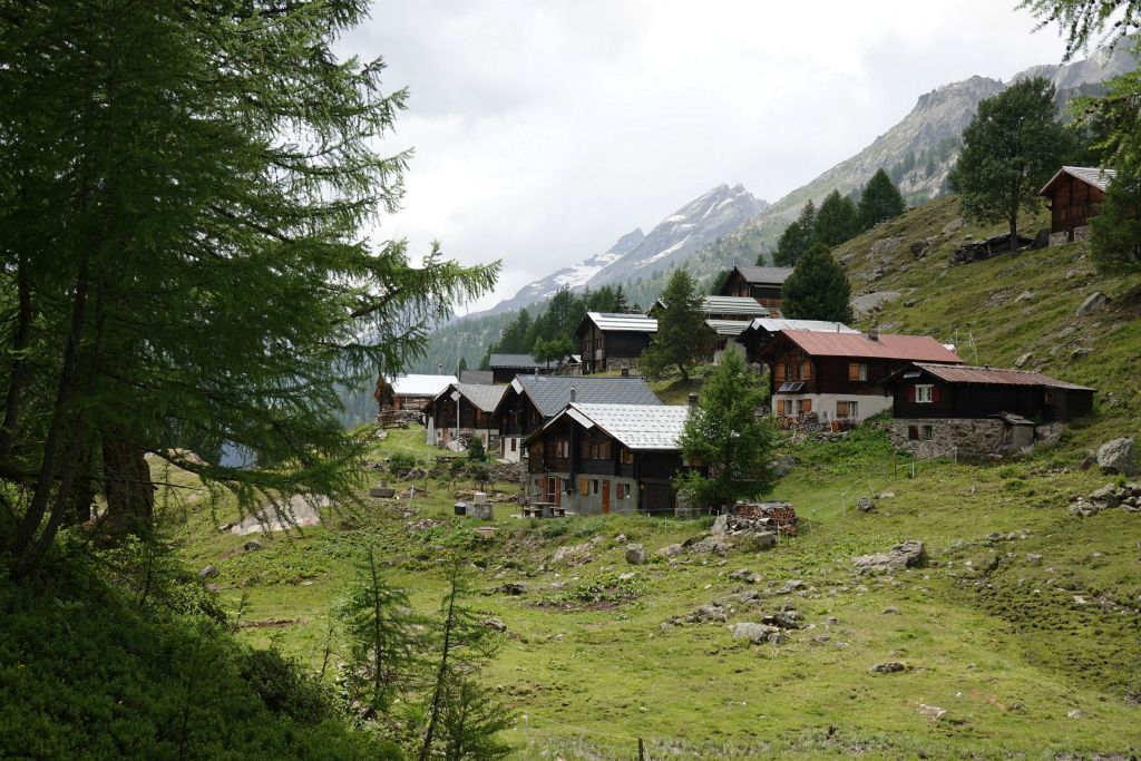 Retour à Fafleralp, fin de notre 1ère rando