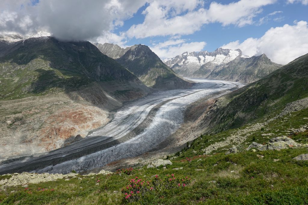 Le glacier d'Aletsch