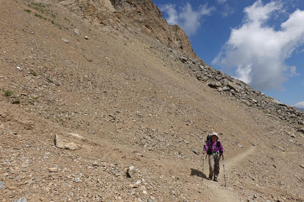 Vers le col Nefelgiu à 2583 m