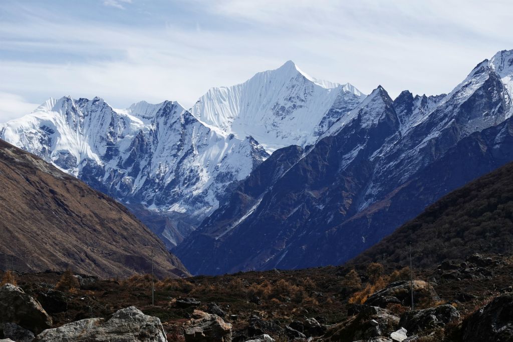 Le magnifique sommet du Ganchenpo (6387m)