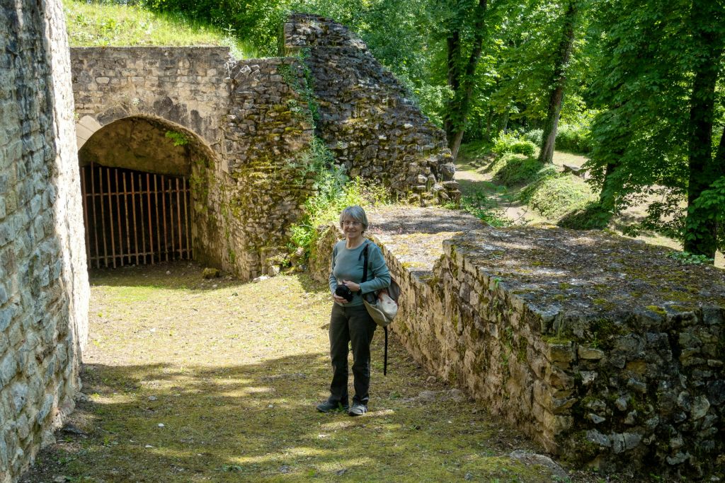 Déçus par ce seul vestige visible de la forteresse !