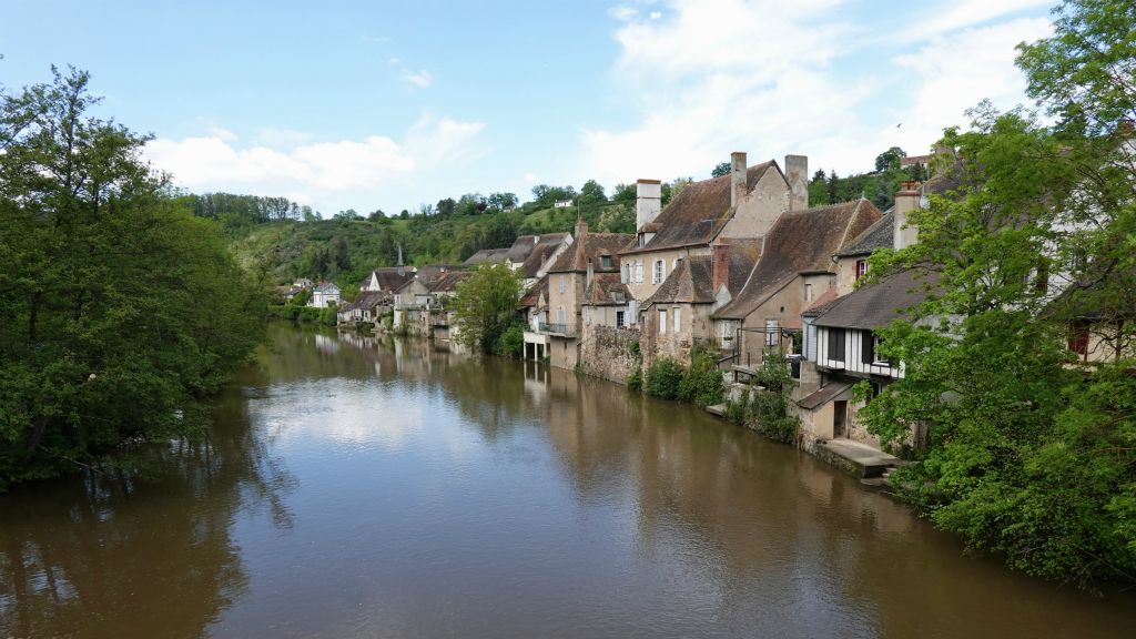 Hérisson, au bord de l'Aumance