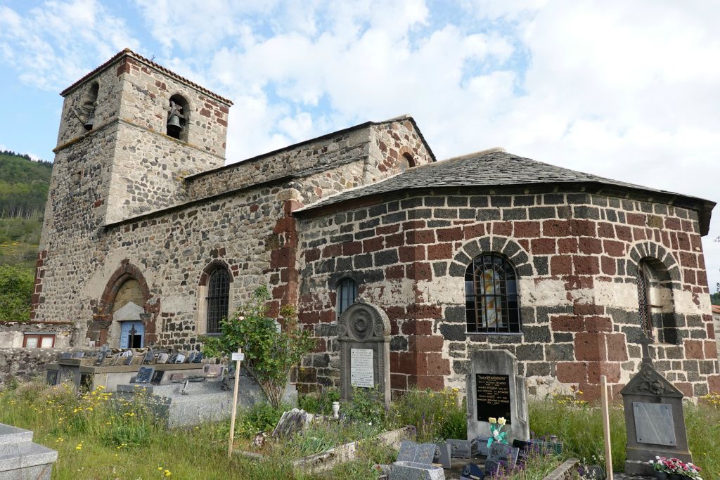 L'église St-André à Prades de style roman