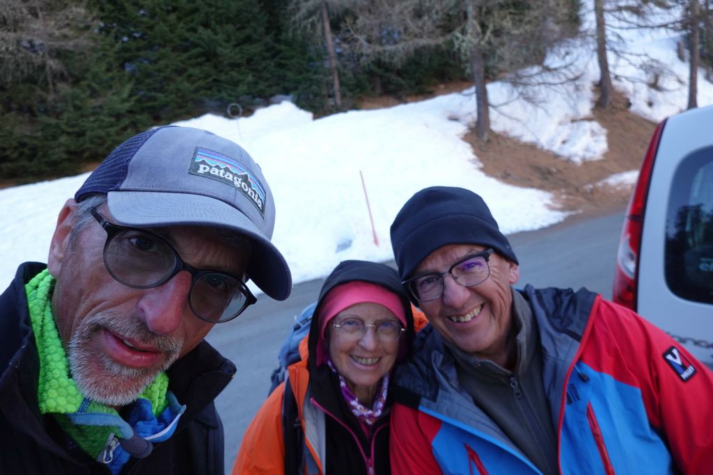 Depart à Maqueyblan à 1780 m environ dans le Val d'Hérémence