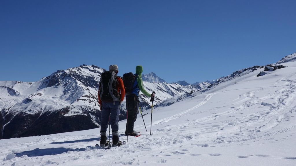 Au fond, le Weisshorn