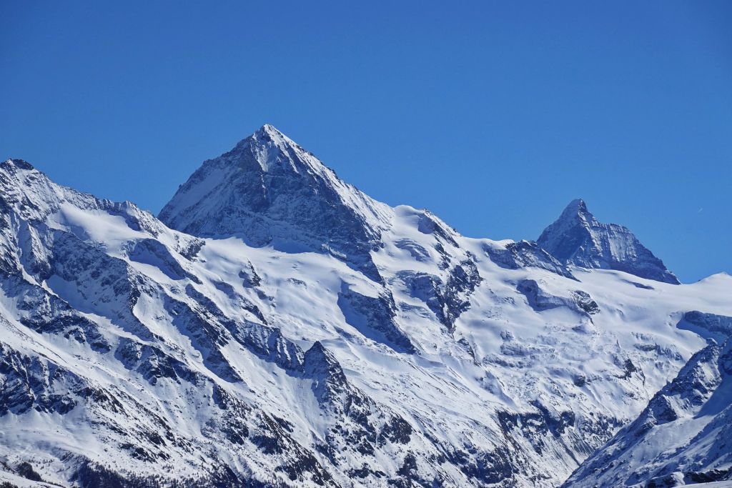 Le duo Dent Blanche et Cervin