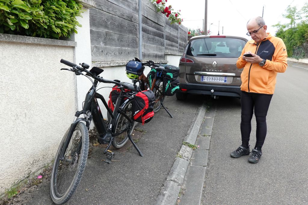 Départ d'Auxerre, mais avant, petite révision du parcours