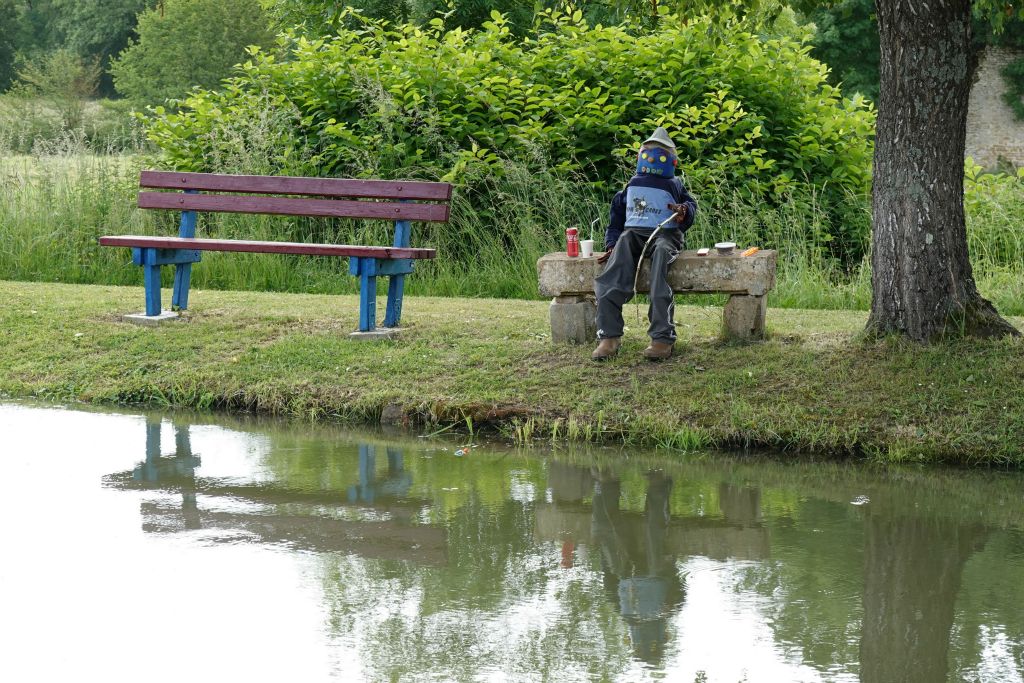 Jolie déco à l'écluse du Moulin
