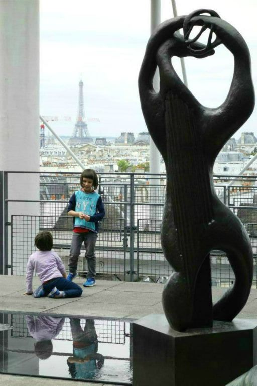 Sur la terrasee, sculpture de Henri Laurens
