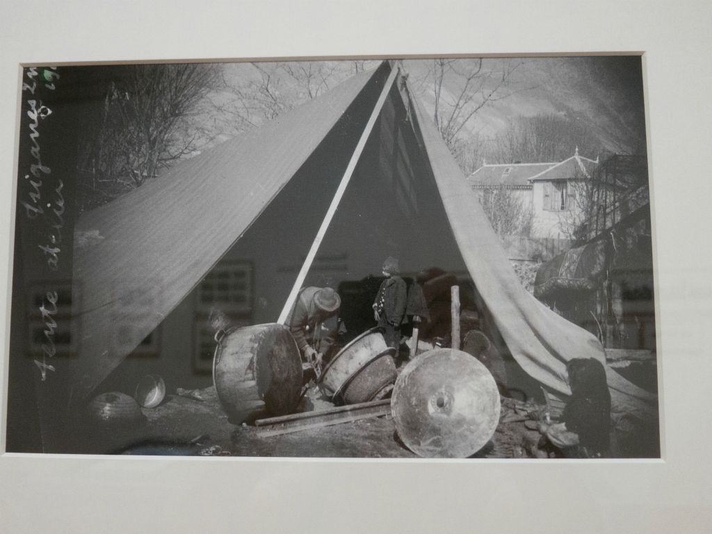 Campement de Tziganes à Grenoble en 1907
