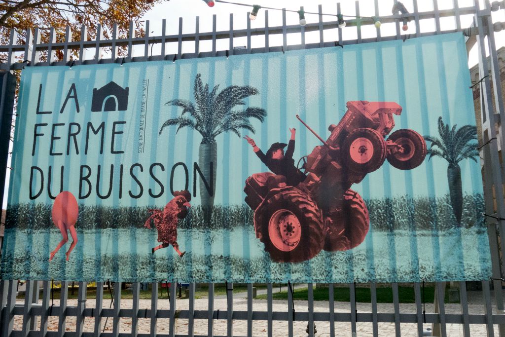 La Ferme du Buisson à Noisiel, ancienne ferme achetée par Emile Menier et transformée en un ensemble agricole moderne