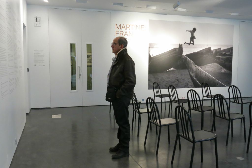 La 1ère expo est consacrée entièrement aux photos de Martine Franck